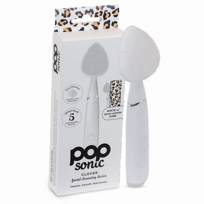 Pop Sonic Clover Facial Cleansing Device - Pop Sonic LLC
