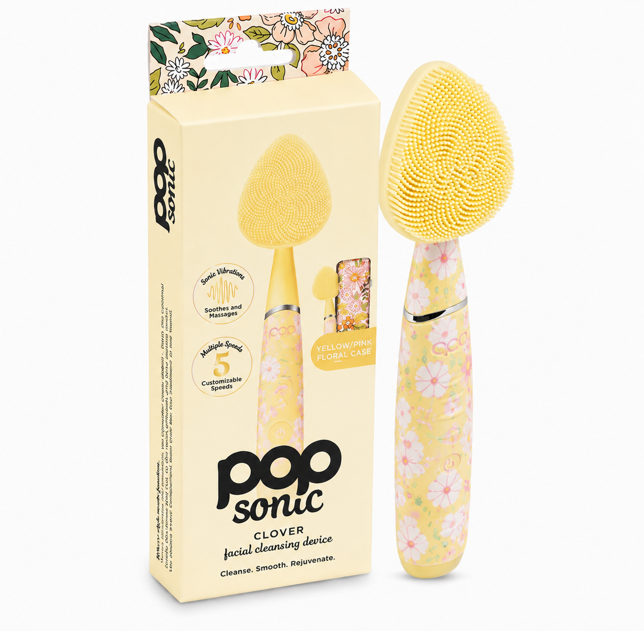 Pop Sonic Clover Facial Cleansing Device