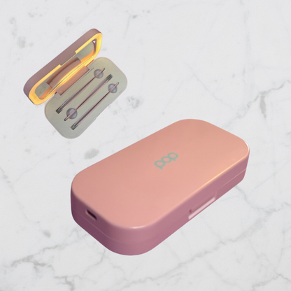 Image of the Pink pattern product with a granite background