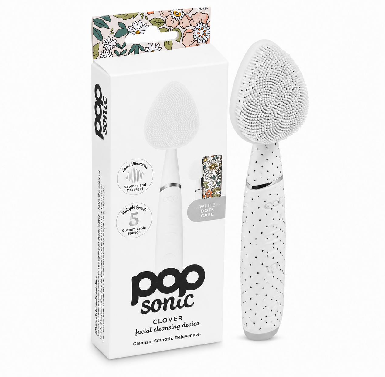 Pop Sonic Clover Facial Cleansing Device