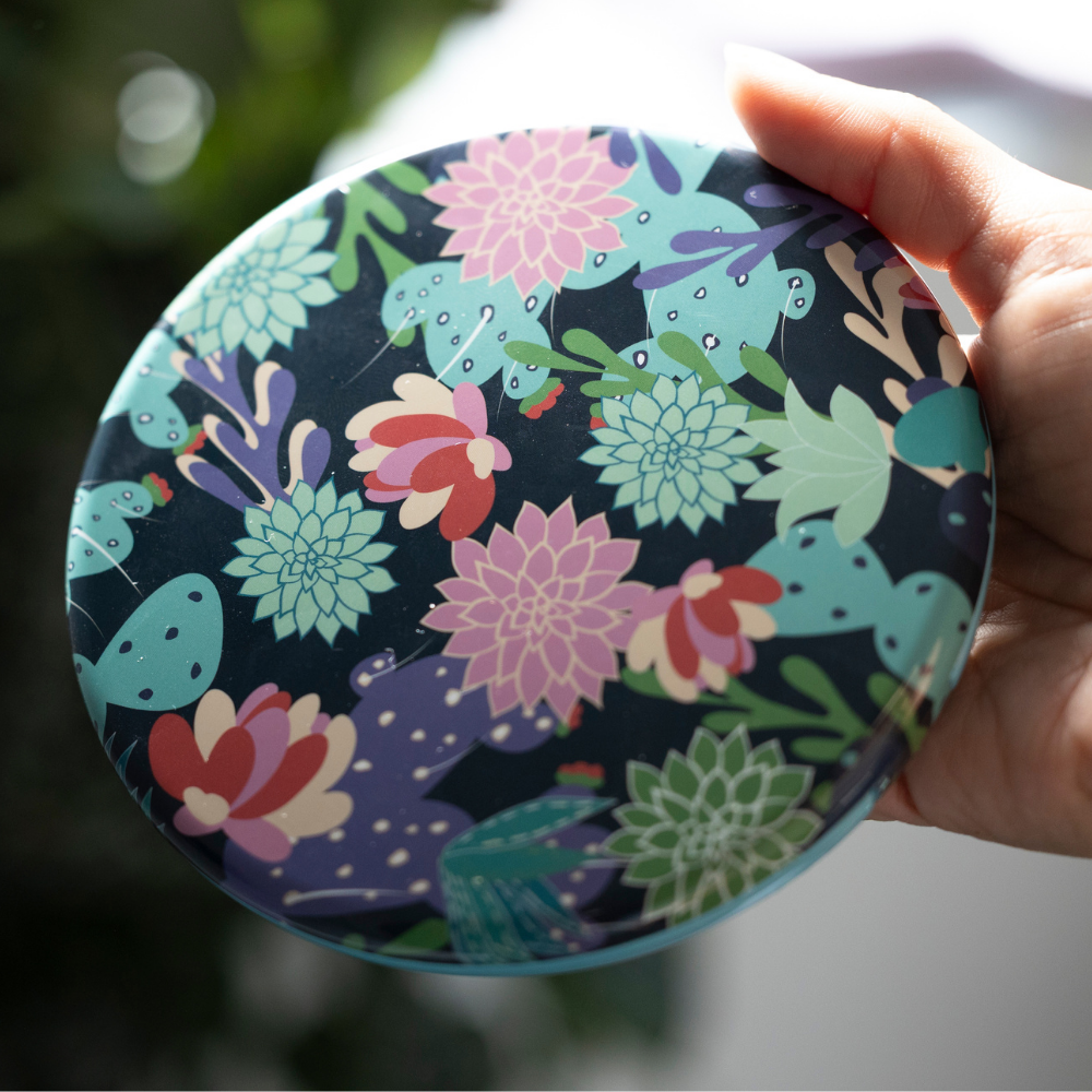 Circle LED Compact Mirror