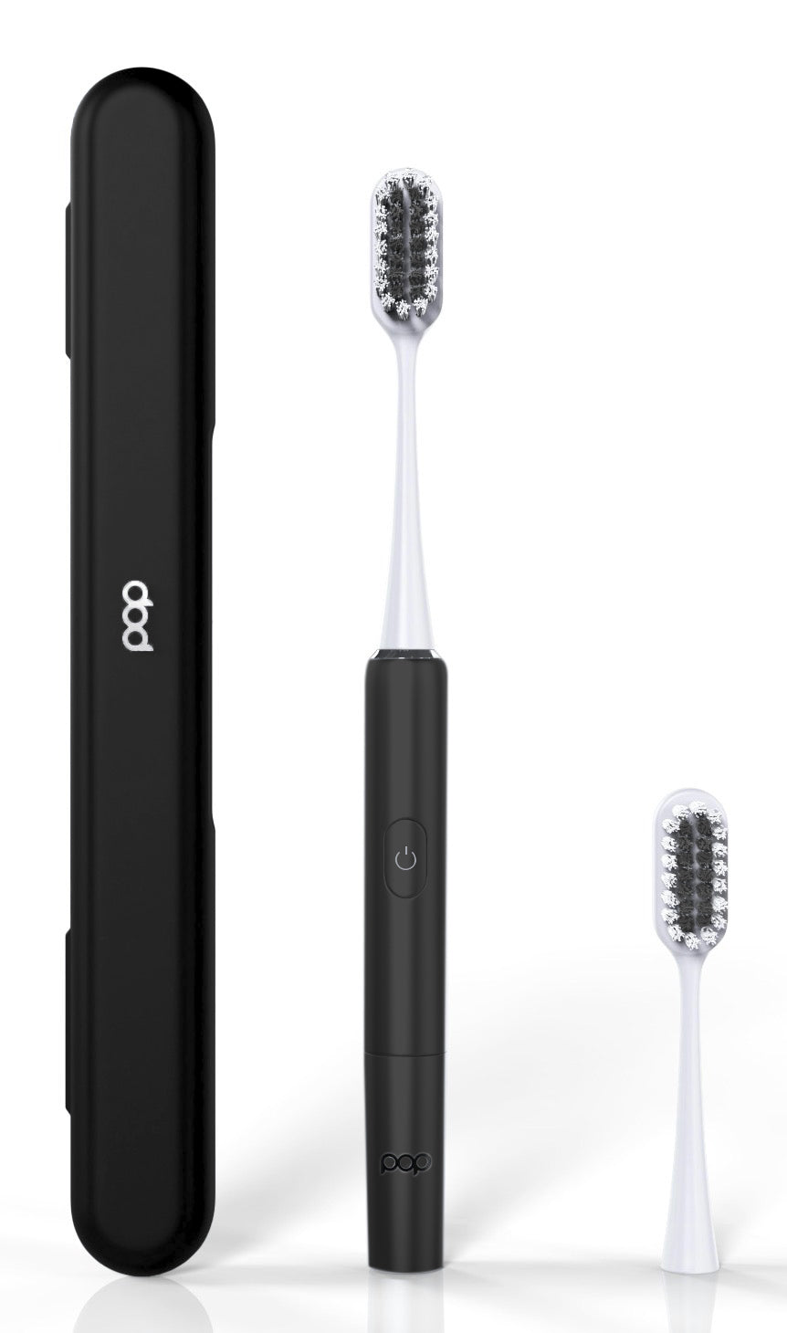 Go Plus Sonic Travel Toothbrush with Carrying Case - Pop Sonic LLC
