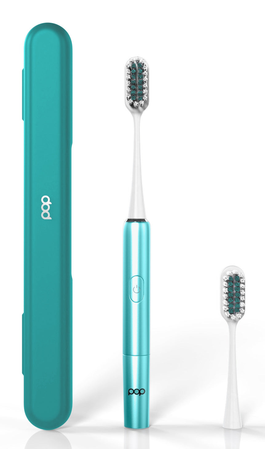 Go Plus Sonic Travel Toothbrush with Carrying Case - Pop Sonic LLC