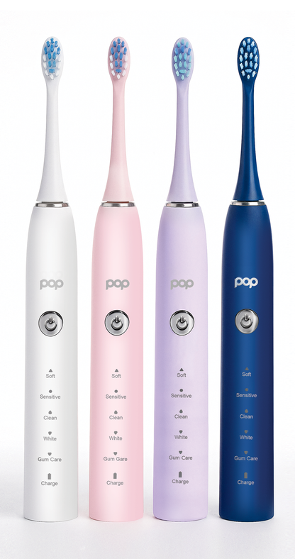 Pro 9 Sonic Toothbrush w/8 heads - Pop Sonic LLC