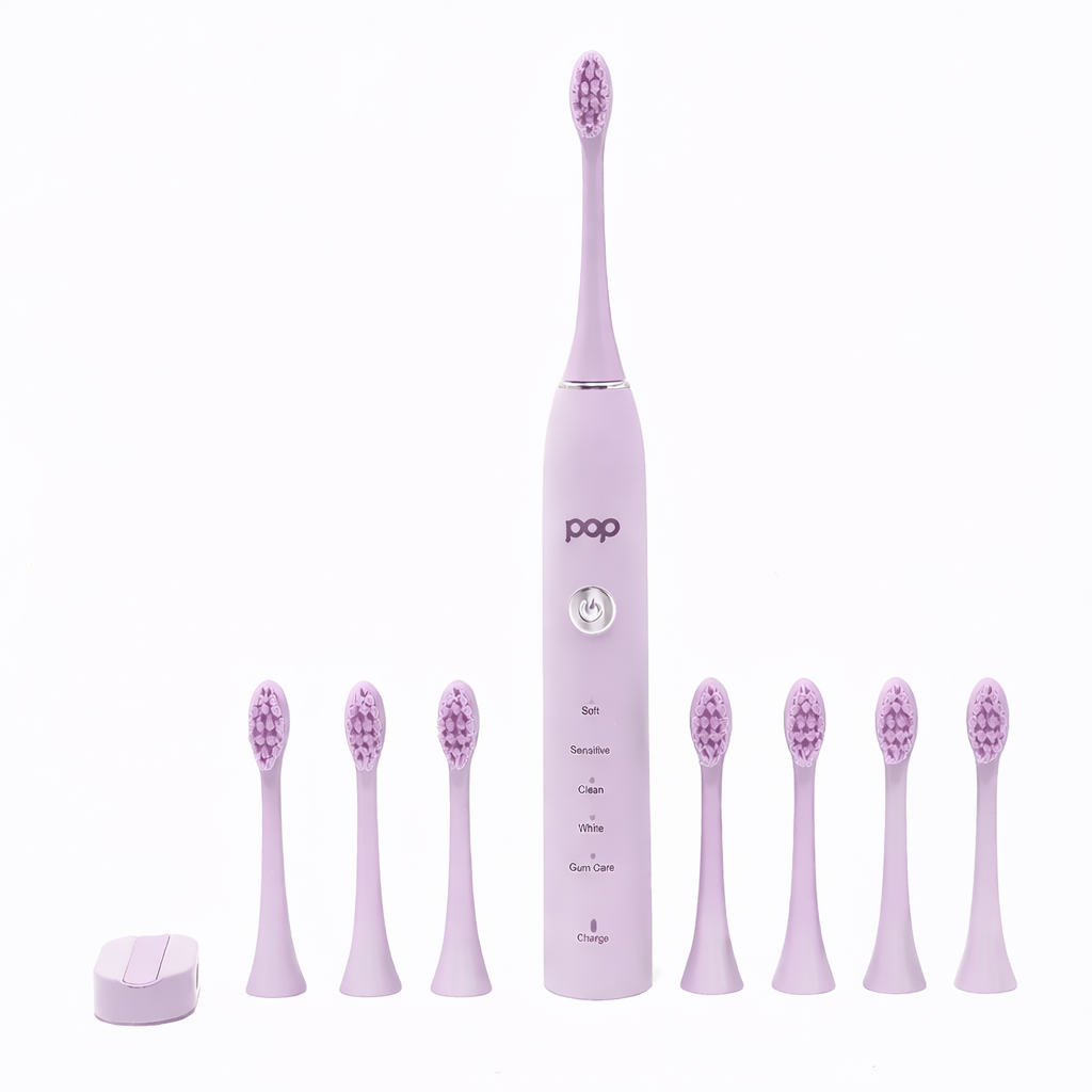 Pro 9 Sonic Toothbrush w/8 heads - Pop Sonic LLC
