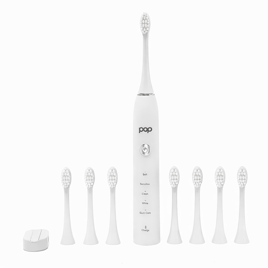 Pro 9 Sonic Toothbrush w/8 heads - Pop Sonic LLC