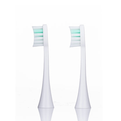 Pro 2.0 Sonic Toothbrush Replacement Brush Heads - Set of 2 (two) - Pop Sonic LLC